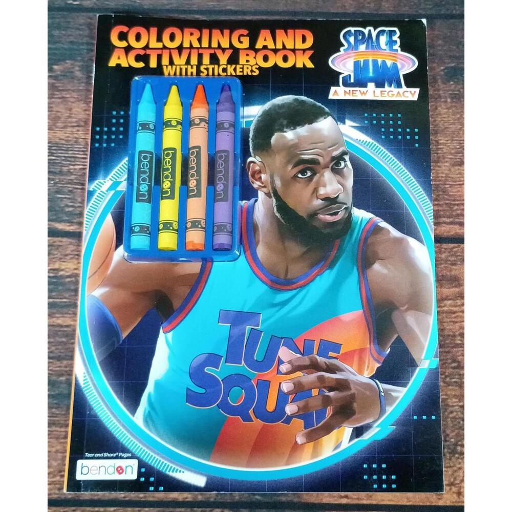 Space Jam: A New Legacy‎ Coloring and Activity Book with Stickers